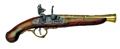 German Early 1700S Flintlock Pistol Non Firing Replica Gun