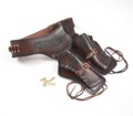 Old West Double Rig Holster With Replica Bullets