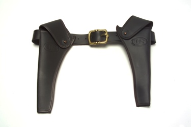 Civil War Holster Double Rig