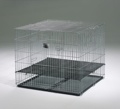 Puppy Playpen w/Plastic Pans and 1/2in Floor Grid 37 1/8L x 19 1/2W x 1 5/8D