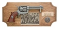 Texas Rangers Framed Set Non Firing Replica Gun
