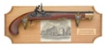 The Alamo Collection Framed Set Non Firing Replica Gun