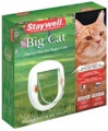 4 Way Slim Clear Cat Flap
