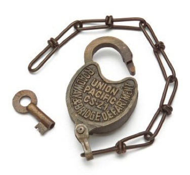 Old West Strong Box Lock