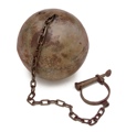BALL N CHAIN WITH LEG CUFF