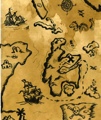 Pirates Treasure Map