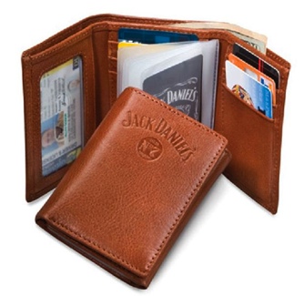 Brown Trifold Wallet Signature Collection