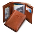 Brown Trifold Wallet Signature Collection
