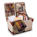 Pioneer Tan Burgundy Plaid