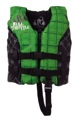 Full Throttle 4801-0068 Green/Black Child Hinged Ski Vest