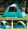 Texsport Cool Canyon 4 Person Square Dome Tent (Green/Gray 8-Feet X 10-Feet X 65-Inch)