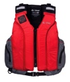 Absolute Outdoor Onyx Riverton Paddle Sports Vest - Persons over 90-Pounds (Red/Gray 32-40-Inch Chest/ Small/Medium)