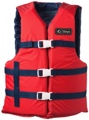 Full Throttle 3570-0131 Marine General Purpose Universal Red/Navy Adult Vest
