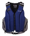 Absolute Outdoor Onyx Shoal Paddle Sports Vest - Persons over 90-Pounds (Blue/Gray 32-40-Inch Chest/ Small/Medium)