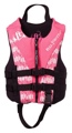 Full Throttle 1461PNK99 Pink/Black Child Flex-Back Vest