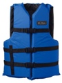 ONYX General Purpose Boating vest Universal Adult 3XL Over 90# 40-60-Inches Chest Blue/Black