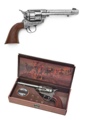 M1873 Western Army Pistol Antique Gray Finish Non Firing Replica Gun