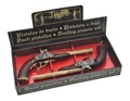 English Percussion Model Boxed Dueling Set Non Firing Replica Guns