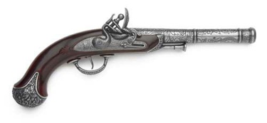 India Flintlock Pisto Non Firing Replica Gun