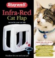 Ir Cat Flap White Blue Key 4 Way