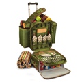 Excursion Pine Green Lattice Stripe