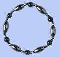 Magnetic Hematite Bracelet BLACK