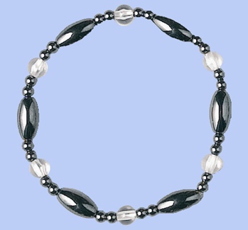 Magnetic Hematite Bracelet CRYSTAL