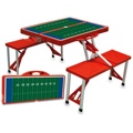 Folding Table with Seats SPORT Red Football
