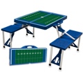 Folding Table with Seats SPORT Royal Blue Football