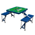 Folding Table with Seats SPORT Royal Blue Poker