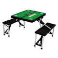 Folding Table with Seats SPORT Black Poker