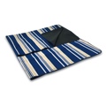 Blanket Tote Blue Stripes Navy