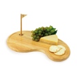 19th Hole Cutting Board Natural Wood
