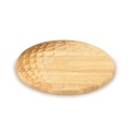 Golf Ball Cutting Board Natural Wood