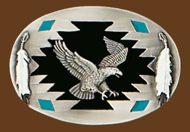 Eagle Belt Buckle 3-1/4 x 2-1/4