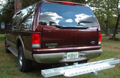 MCS-01 Aluminum Motorcycle Carrier Ramp
