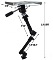 Laptop Mount Stand for Car or Truck