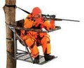 Hunting Tree Stand Lock On With Rifle Rest