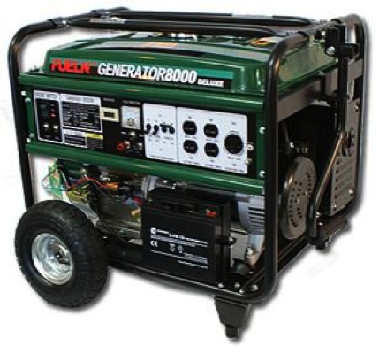 6500/8000 watt generator 13 hp by FUELN