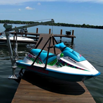 PWC Davit Lift with Winch 2000lb