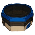 45 inch PET PUPPY DOG PLAYPEN EXERCISE PEN KENNEL BLUE