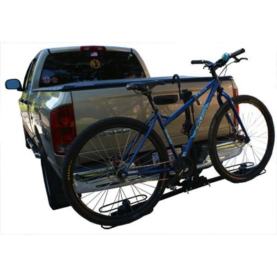 2 Bike Hitch Rack Tire Mount 