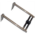2 Step Stainless Steel Telescopic Boat Ladder