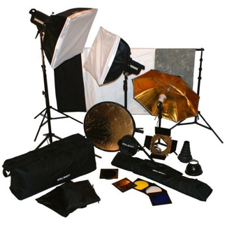 Photo Studio Lighting Kit Deluxe