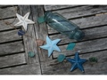 Hanging Starfish Set Of 3 Blue Coastal Coastal Decor