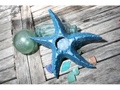 Starfish Candle Holder Blue Coastal 9 Coastal Decor