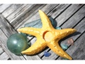 Starfish Candle Holder Yellow Coastal 9 Coastal Decor