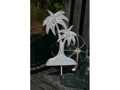 White Palm Tree Hanger Rustic Coastal 12 Coastal Decor