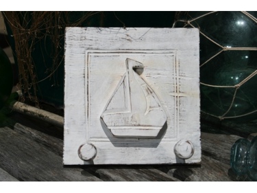 FRAME BOAT HANGER RUSTIC COASTAL 7 COASTAL decor