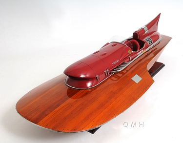FERRARI HYDROPLANE READY FOR RC OMH Handcrafted Model